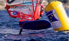 Pilar Lamadrid consigue el top5 europeo de Windsurf IQ Foil en aguas de Marsella